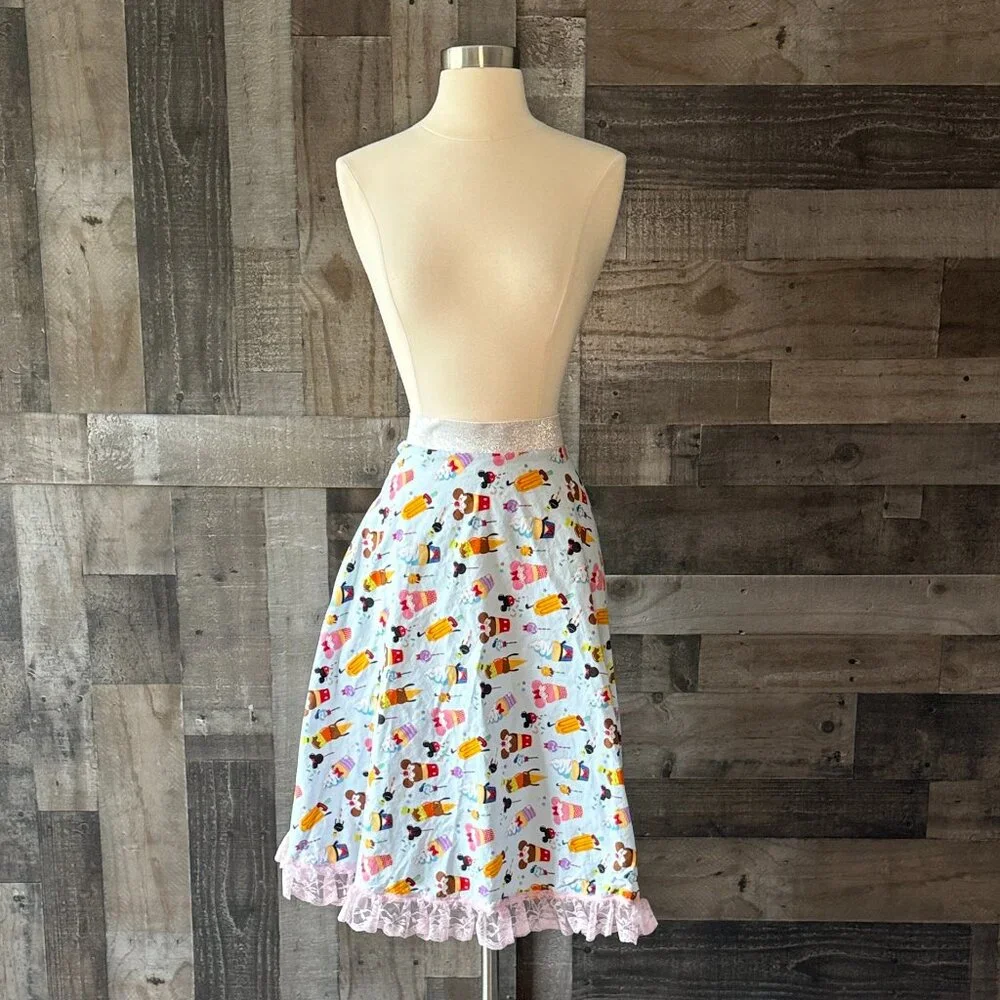 Disney Ice Cream skirt xsmall Disneyland costume Mickey Mouse vacation cosplay - Picture 2 of 11